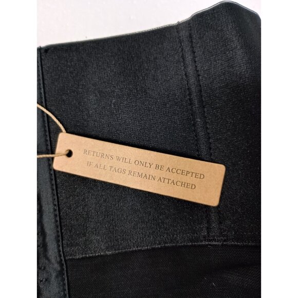 Shapelix Womens High Waisted Body Shapewear Small Black Tummy Control Mid Thigh - Picture 5 of 9